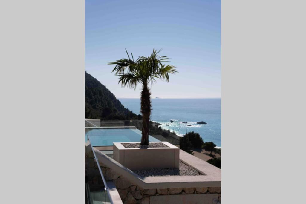 The Wave Twin Villa 1 Kathisma Beach Lefkada Exterior photo